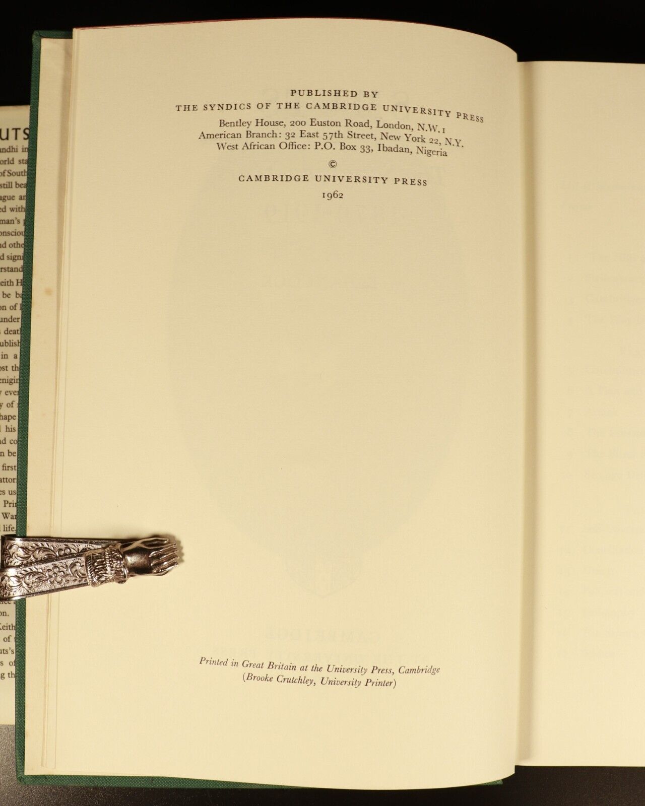 1962 2vol Smuts by W.K. Hancock British & South African History Book Set 1st Ed