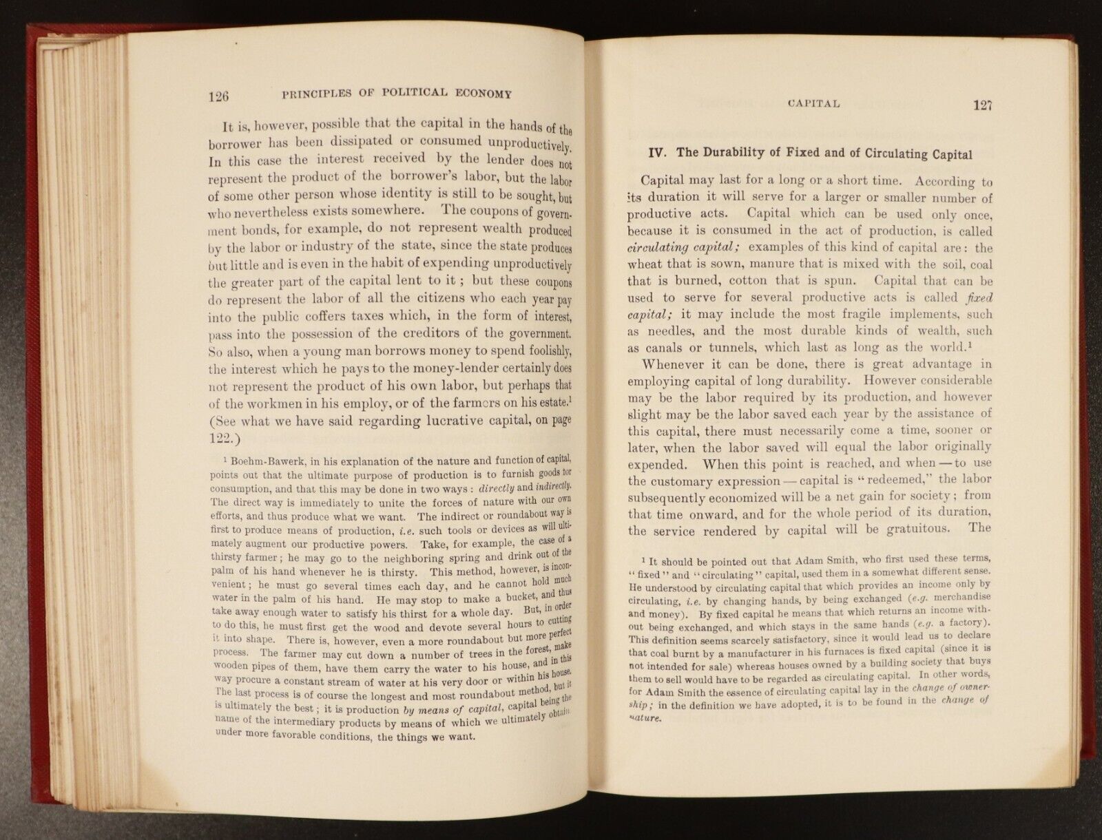 1903 Principles Of Political Economy by Charles Gide Antique Economics Book