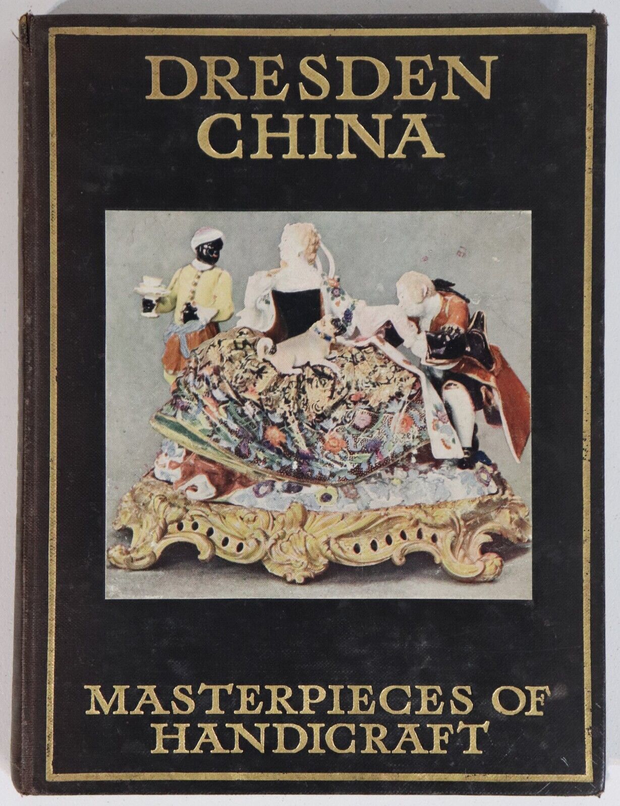 c1909 Dresden China by Egan Mew Antique Porcelain Collectible Reference Book