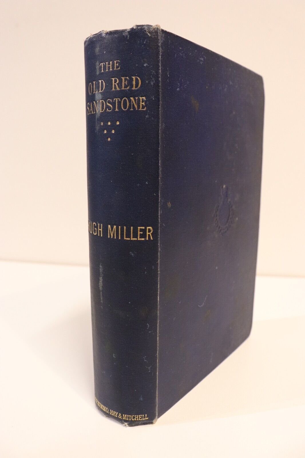 1892 The Old Red Sandstone by Hugh Miller Antique Scottish History Book