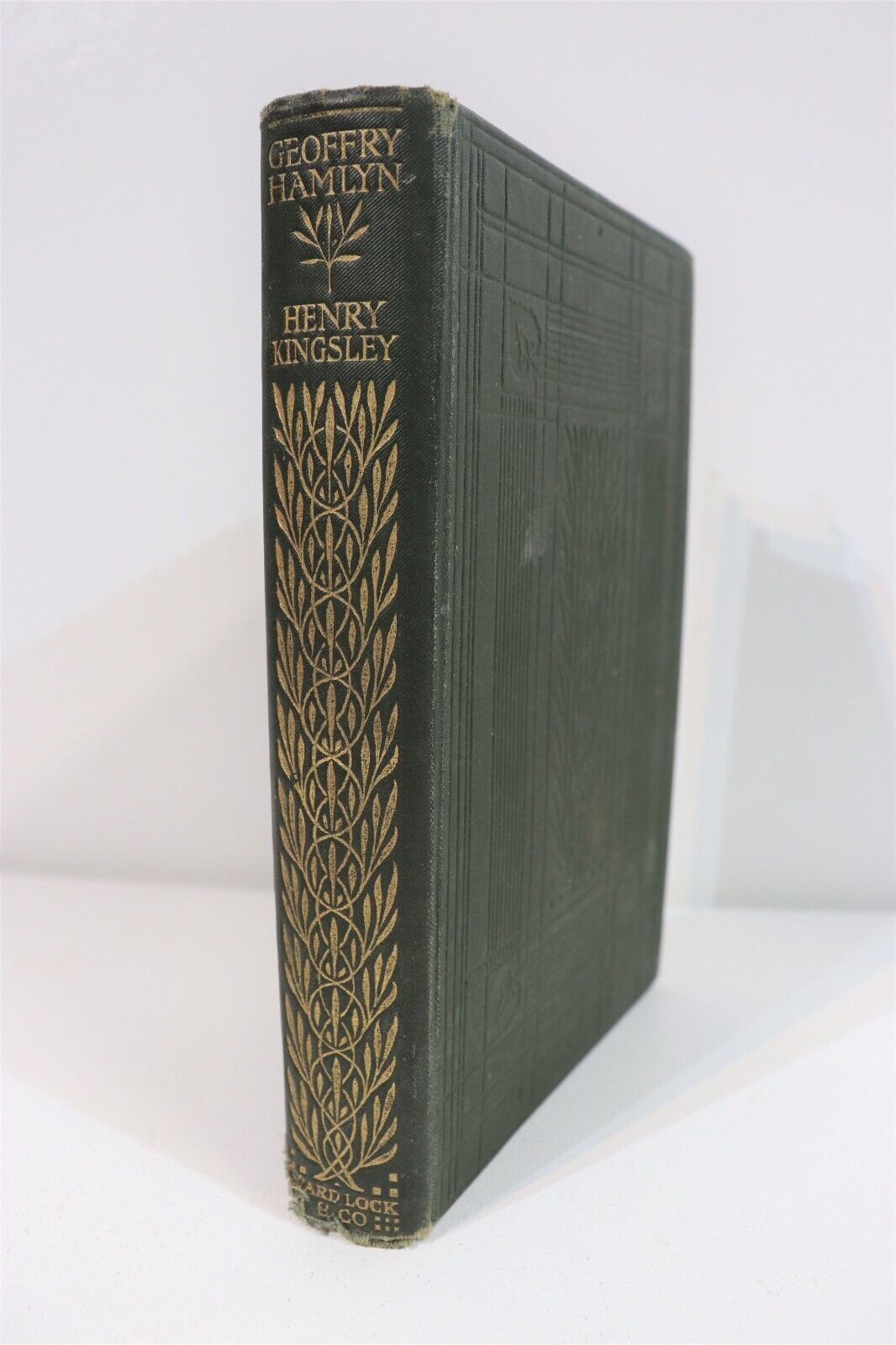 1910 Geoffry Hamlyn by Henry Kingsley Antique Literature Fiction Book