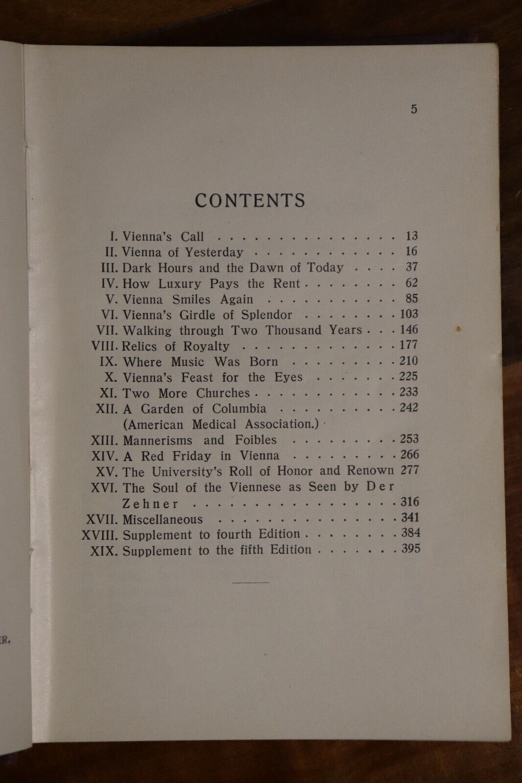 1933 Vienna: Yesterday and Today by JA Mahan Austrian Travel & History Book