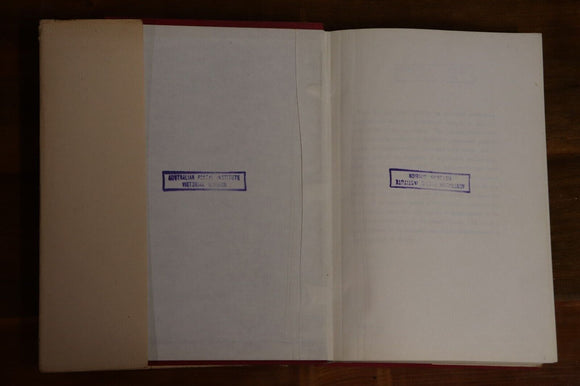 c1959 Public Administration In Australia Australian Government History Book