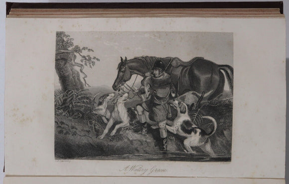 1864 The Sporting Magazine & Sporting Review Antique British Sport History Book