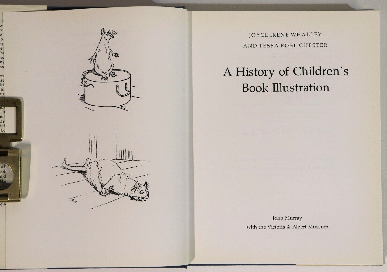 1988 A History Of Children's Book Illustration J.I.Whalley Art Reference Book - 0