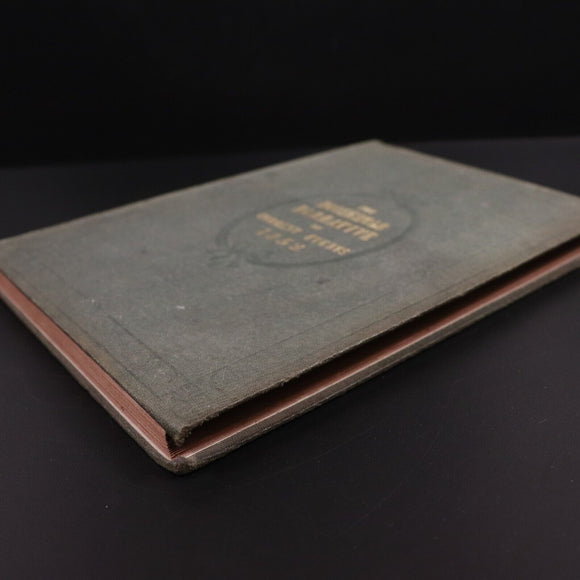 1852 The Household Narrative Of Current Events Charles Dickens Antique Book Gold