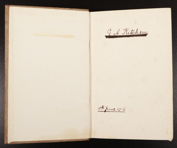 c1915 Selected Poems Of Francis Thompson Antique English Poetry Book