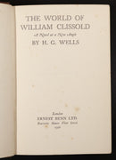 1926 The World Of William Clissold by H.G. Wells Antique Fiction Book Vol 1-2