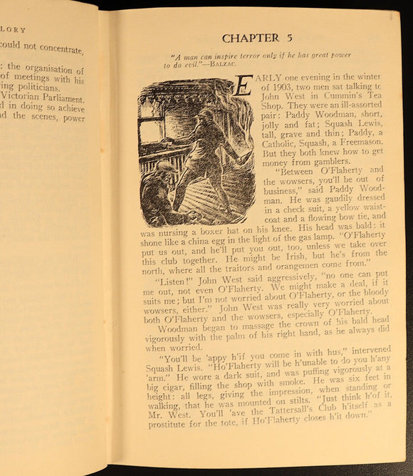 Power Without Glory by Frank J. Hardy 1950 Australian Fiction 1st Edition