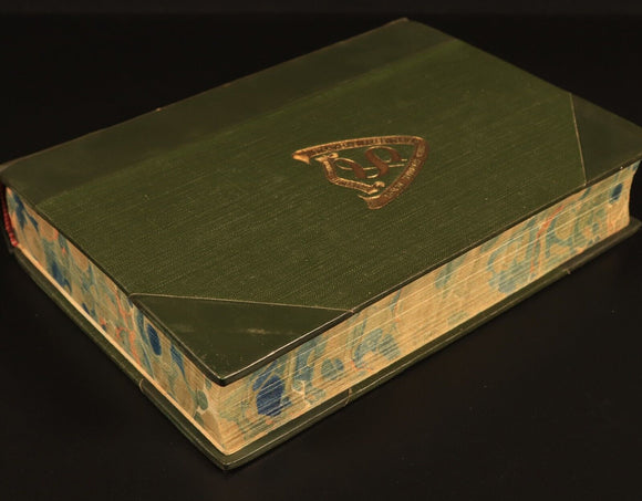 The Children's Iliad by Homer 1925 Antique Fiction Book Prize Leather Binding