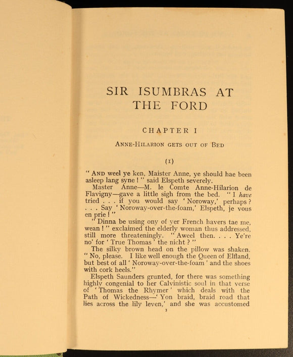 Sir Isumbras At The Ford by D.K. Broster 1930 Antique British Fiction Book