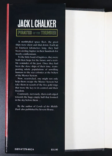 1990 Pirates Of The Thunder by JL Chalker Science Fiction Book Rings Of Master - 0