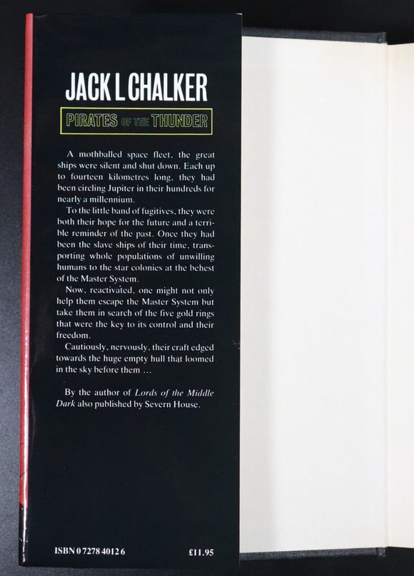 1990 Pirates Of The Thunder by JL Chalker Science Fiction Book Rings Of Master