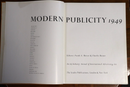 1949 Modern Publicity by Mercer & Rosner Antique Marketing Advertising Book-2