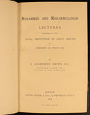 1874 Mohammed & Mohammedanism by R. Bosworth Smith Antique Theology Book-5