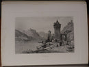 c1875 Picturesque Europe Division 10 Rare Antiquarian Engravings History Book-3