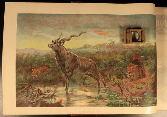 The Boys Own Annual 1898-99 Antique British Illustrated Boys Book Boys Own Paper