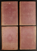 1856 4vol Miscellanies Prose & Verse W.M. Thackeray Antique Literature Books-13