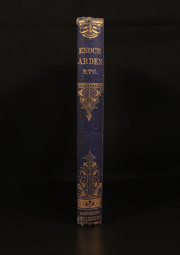 1867 Enoch Garden etc by Alfred Lord Tennyson Antique British Poetry Book