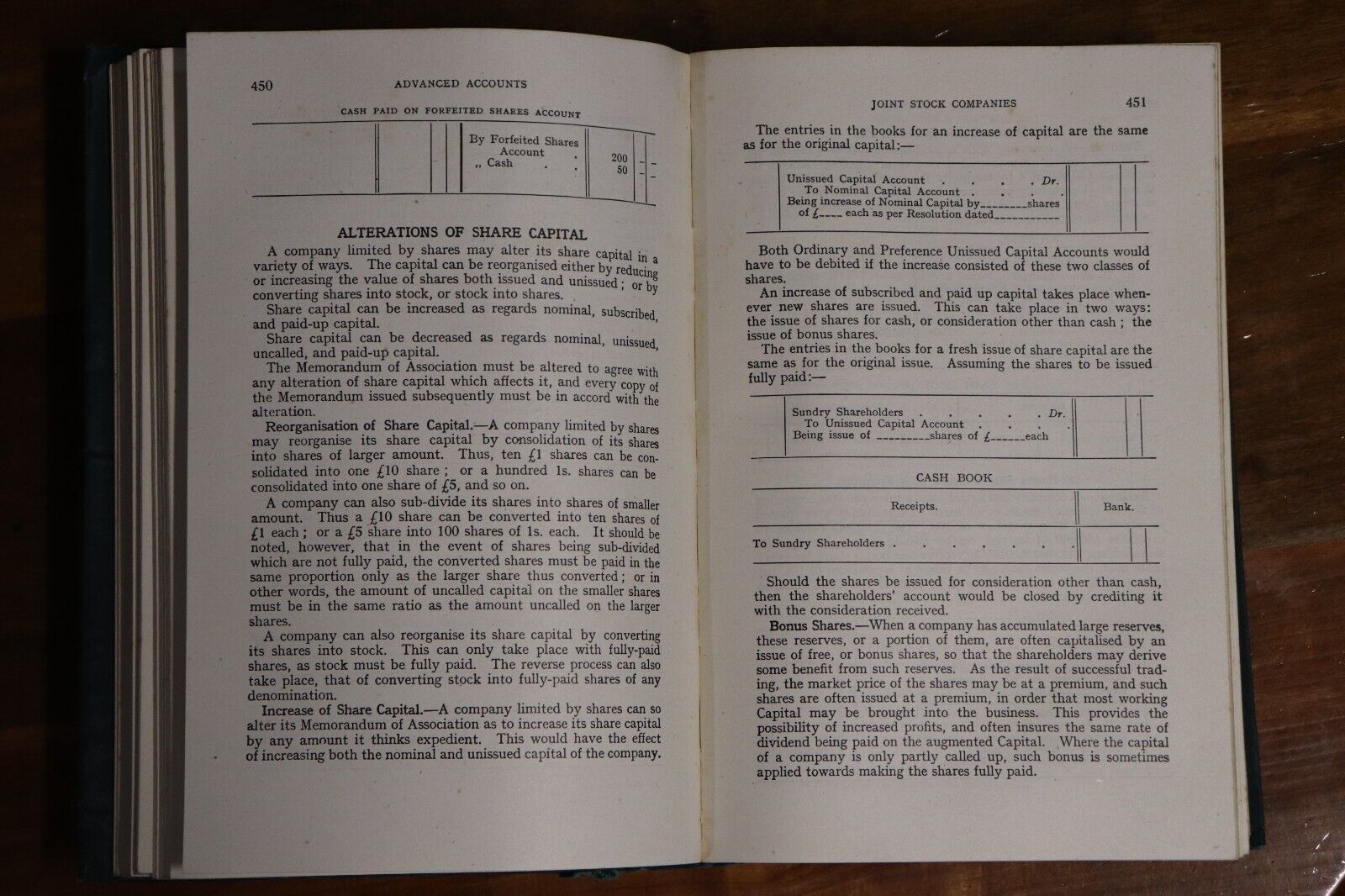 1944 Advanced Accounts Antique Australian Accounting Finance Reference Book