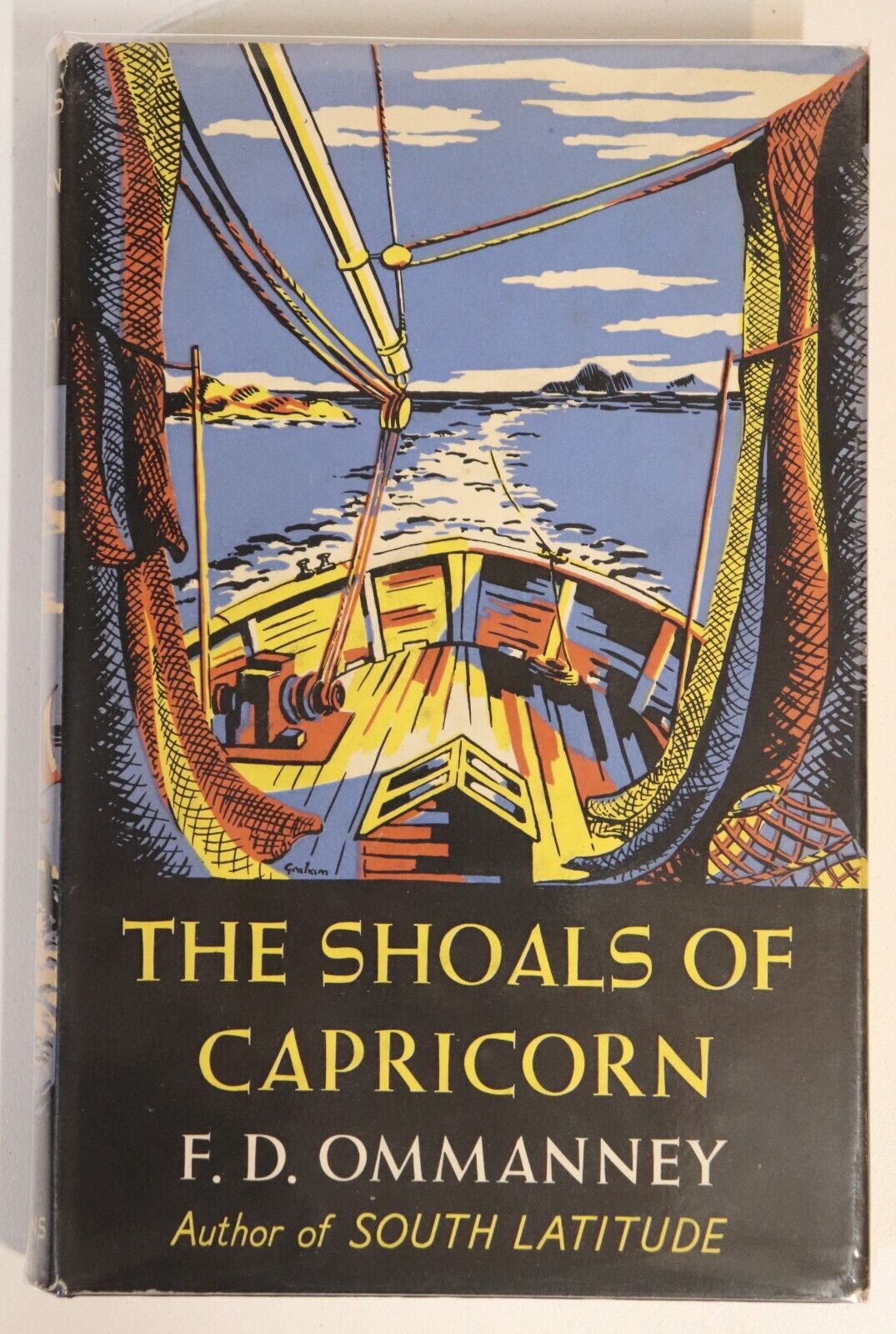 1952 The Shoals Of Capricorn F. D. Ommanney Vintage Maritime Exploration Book