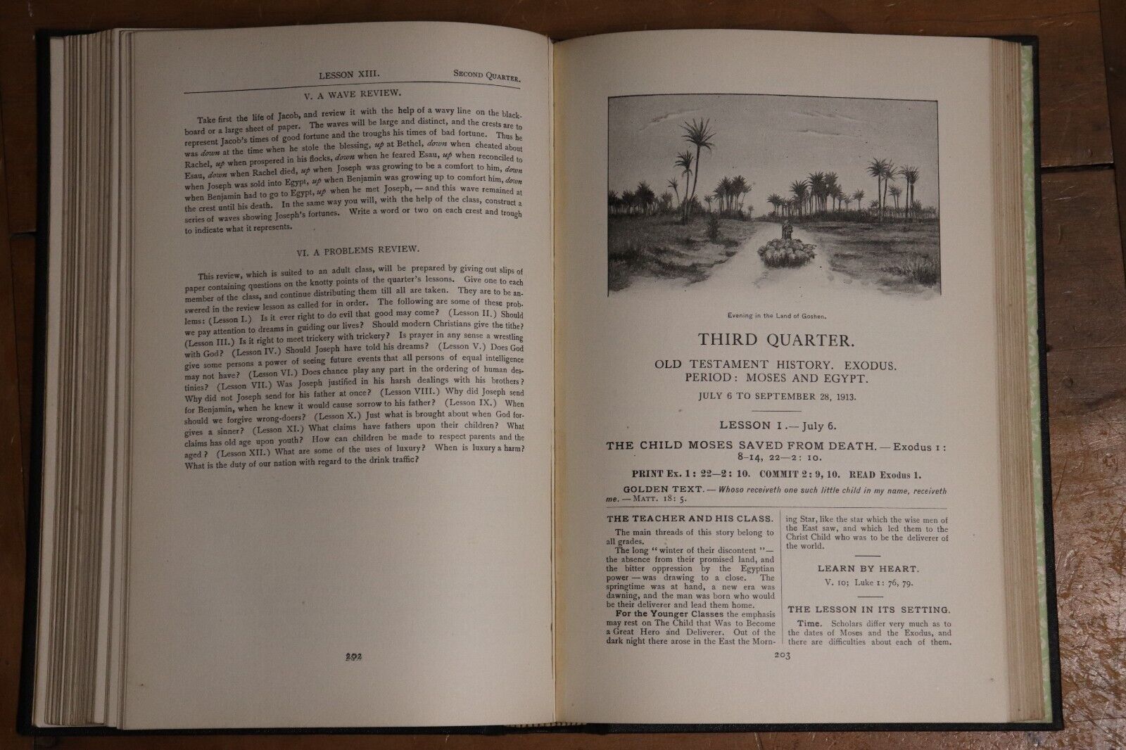 1913 Peloubet's Select Notes On International Lessons Antique Religious Book