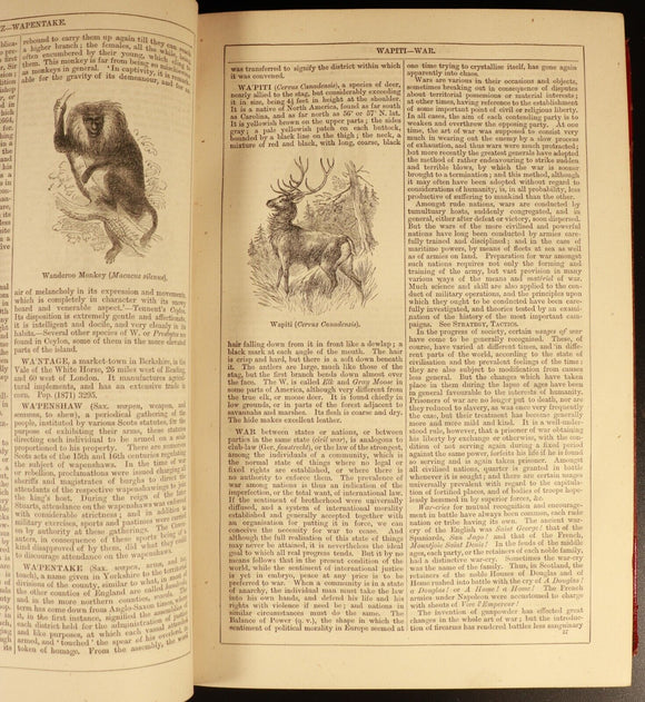 c1868 3vol Chambers's Encyclopaedia Antiquarian Reference Books Maps Australia
