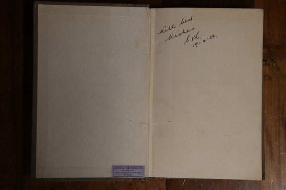 1923 Sir Christopher Wren: Scientist Scholar & Architect Antique Reference Book