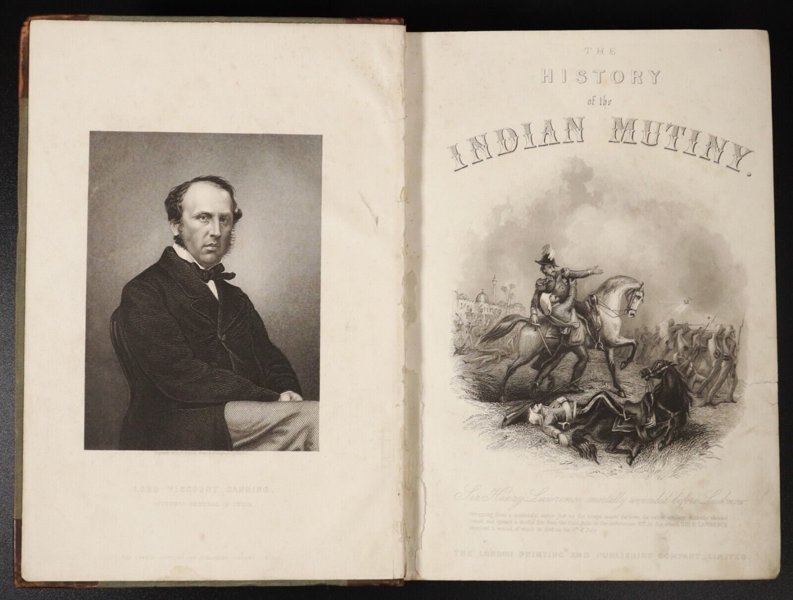 c1858 2vol History Of The Indian Mutiny Antiquarian Military History Book Set