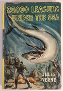 1964 Twenty Thousand Leagues Under The Sea by Jules Verne British Fiction Book-1