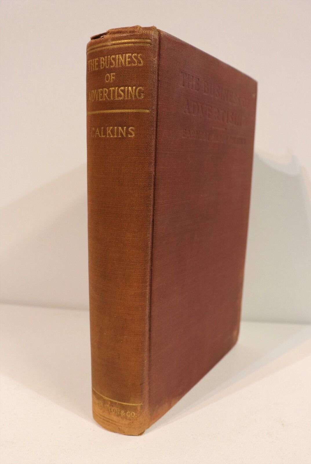 1915 The Business Of Advertising Antique Marketing & Promotion Reference Book