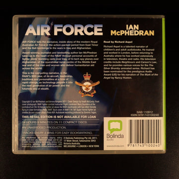 AIR FORCE by Ian McPhedran Australian Military History Book Audio CD Bolinda - 0