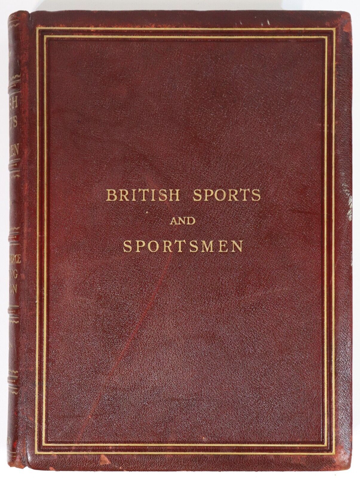 c1920 British Sports & Sportsmen - Modern Commerce Antique British History Book