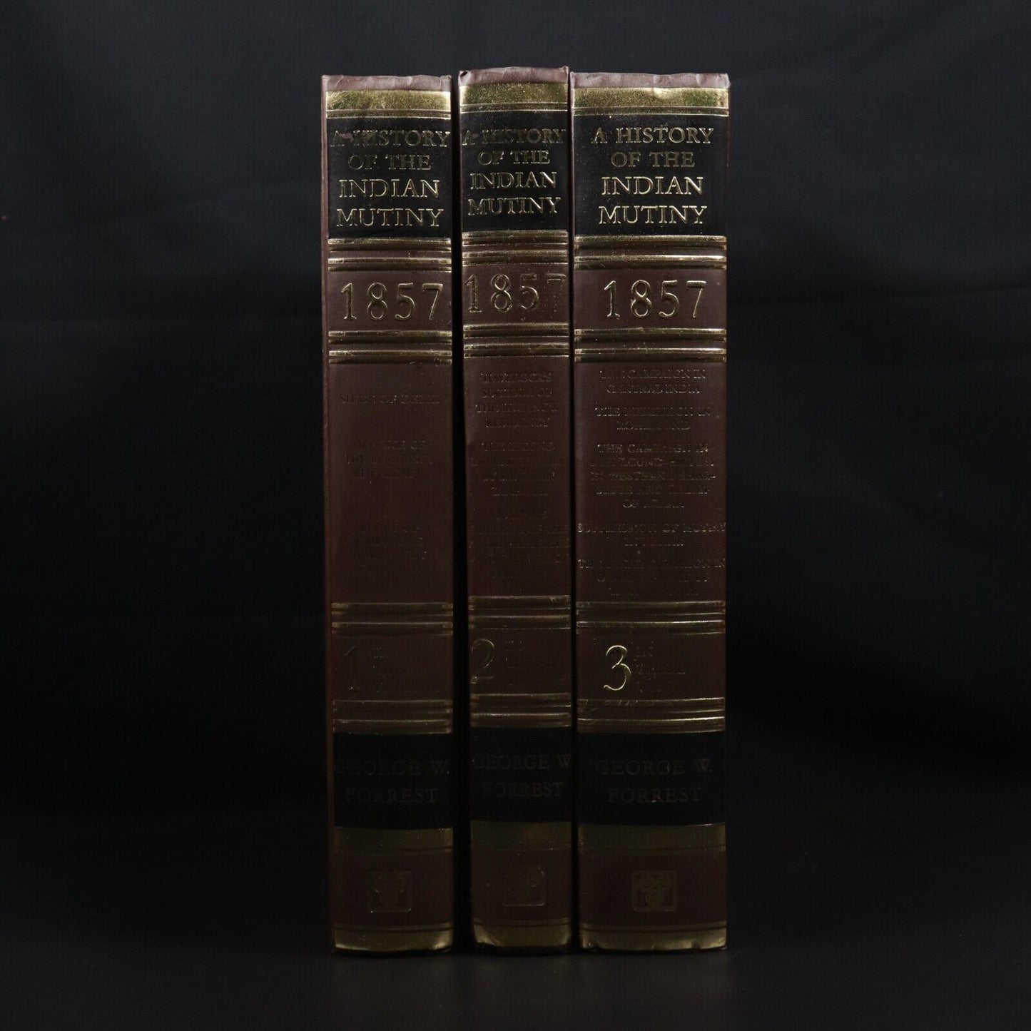 2006 3vol History Of The Indian Mutiny by GW Forrest Military History Book Set