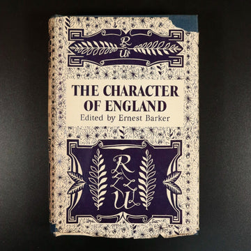 1950 The Character Of England by Ernest Barker British History Reference Book