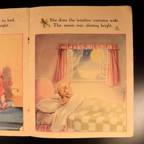 Dinkle Donkle Doo by Stella Mead c1941 RARE Antique Illustrated Childrens Book