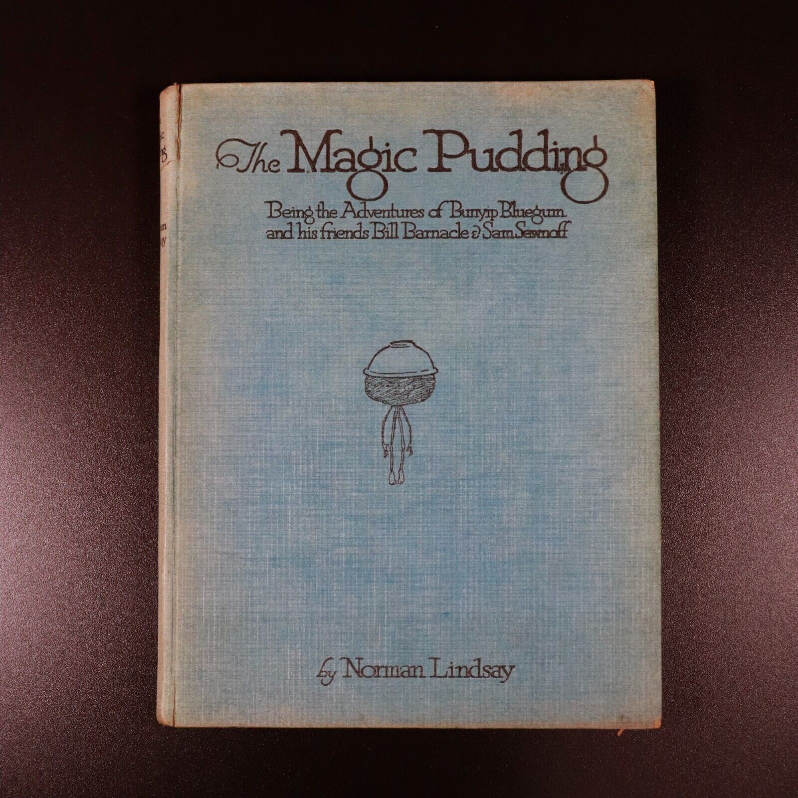 1924 The Magic Pudding by Norman Lindsay 1st Edition Childrens Book Partial DJ - 0