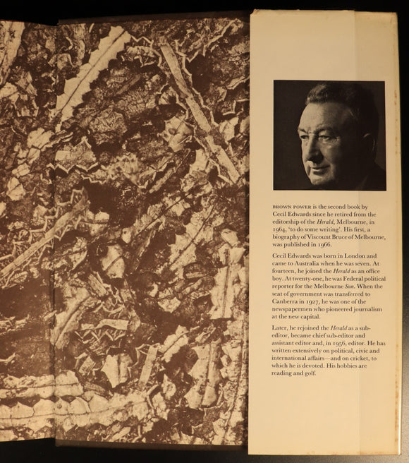 1969 Brown Power by C. Edwards History Of SEC Victoria Energy History Book