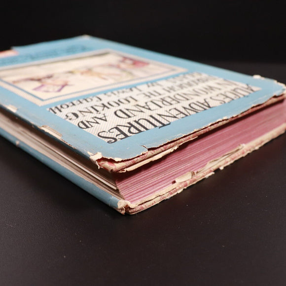 1954 Alice's Adventures In Wonderland L. Carroll Antique Fiction Book J. Tenniel