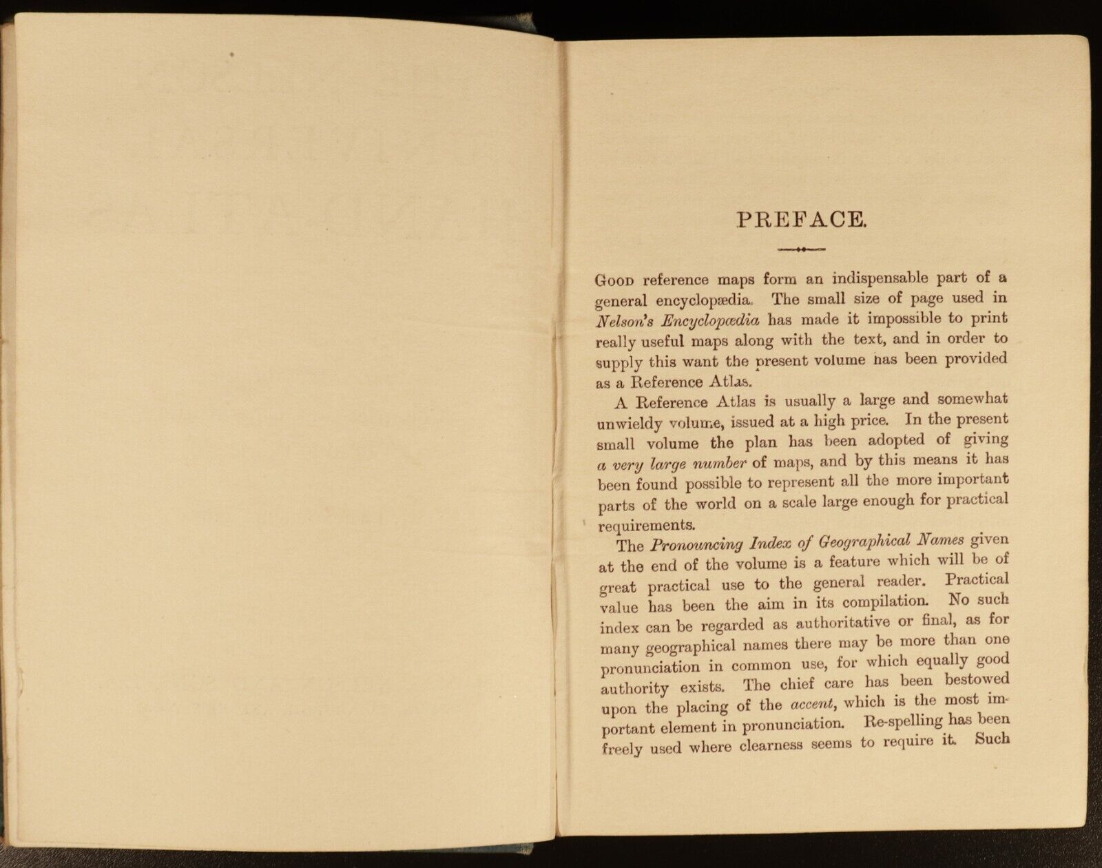 c1914 Nelson Universal Hand Atlas 240 Maps Antique Atlas Book With Index