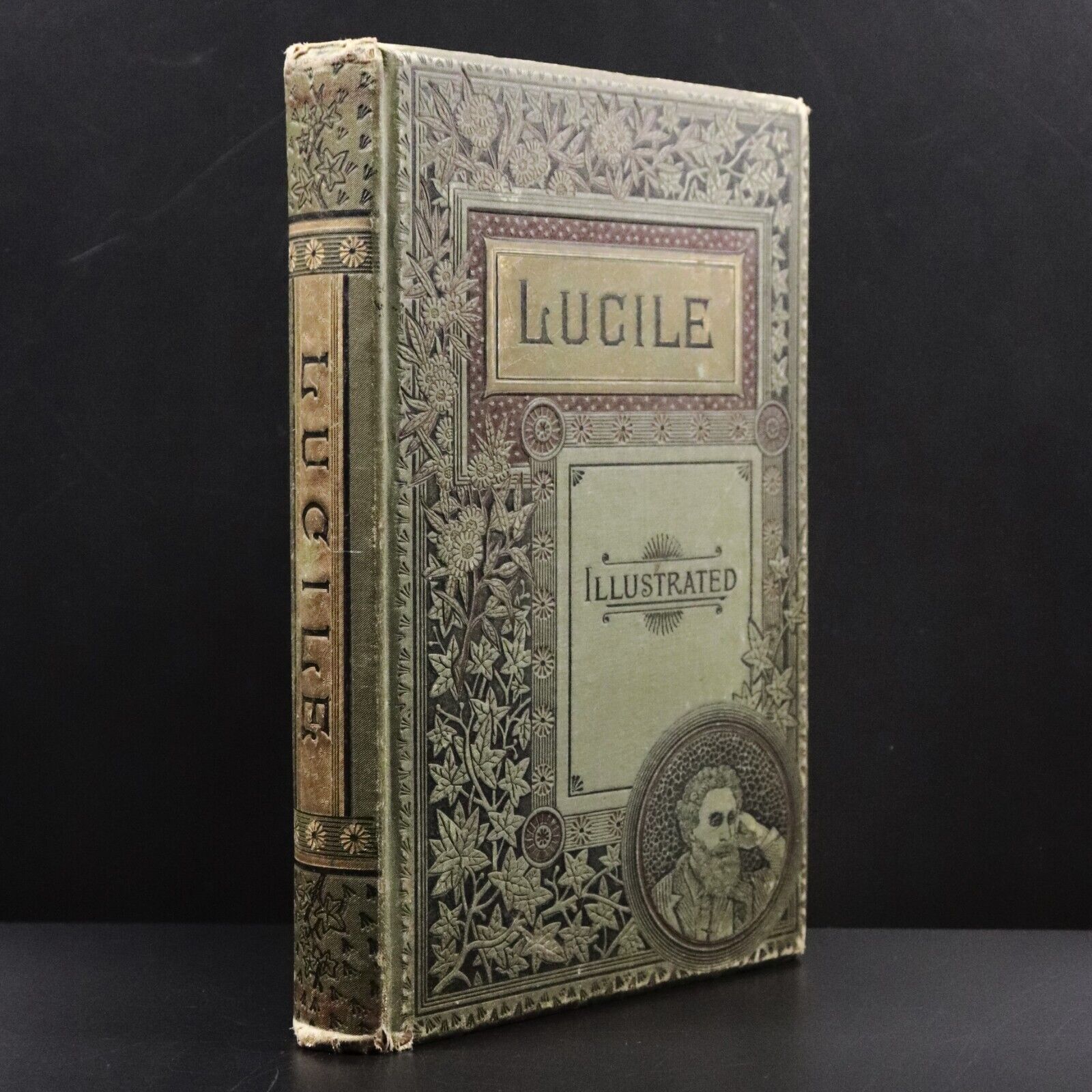 1885 Lucile by Owen Meredith Lord Lytton Antiquarian British Fiction Book