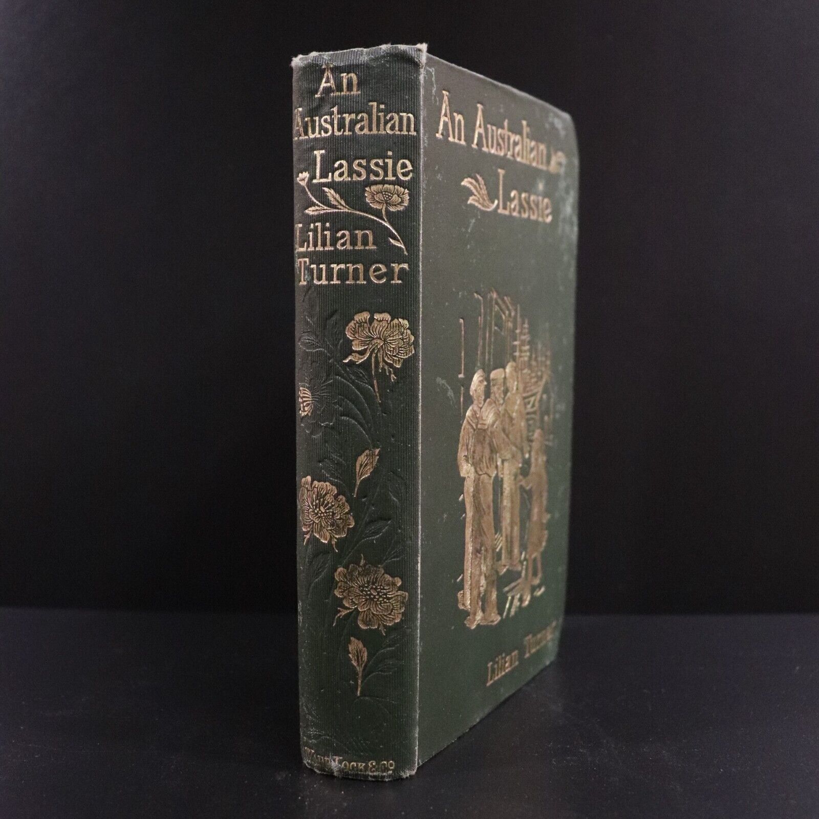 1903 An Australian Lassie by Lilian Turner Antique Australian Fiction Book