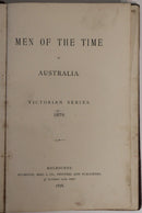 1878 Men Of The Time In Australia Victoria Antiquarian Australian History Book-3