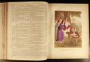 c1880 Brown's Self Interpreting Family Bible Large Antiquarian Illustrated Bible-9