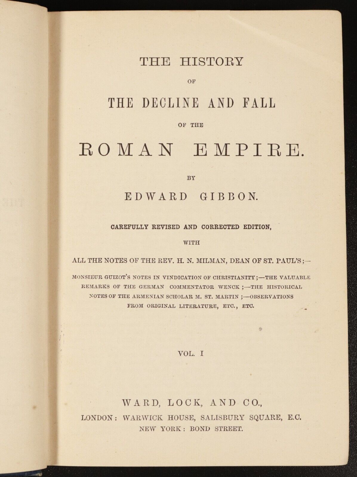 c1890 4vol History Decline & Fall Roman Empire by E. Gibbon Antiquarian Book Set