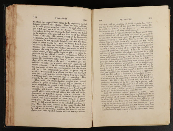 1892 Nevermore by Rolf Boldrewood 1st Edition Antique Australian Fiction Book
