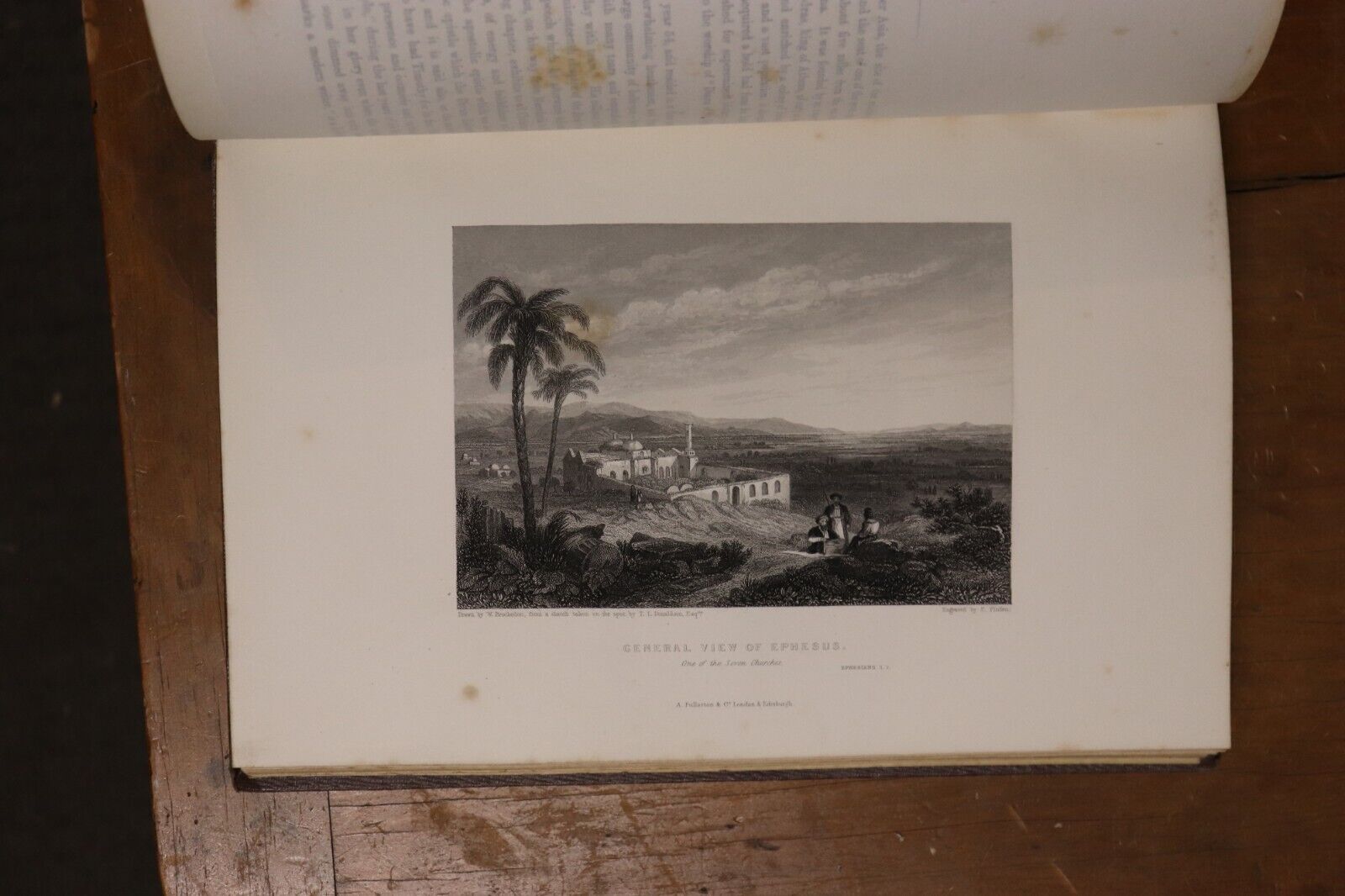 1852 Landscape Illustrations Of The Bible Antiquarian Book Syria Egypt J. Wilson