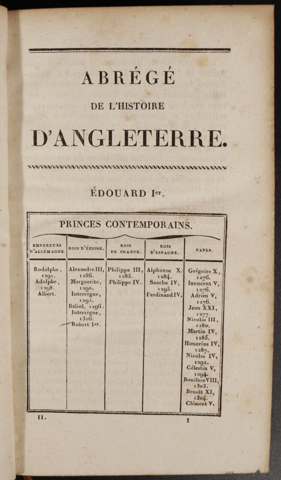 1827 5vol Abrege De L'Histoire D'Angleterre Antiquarian History Of England Books