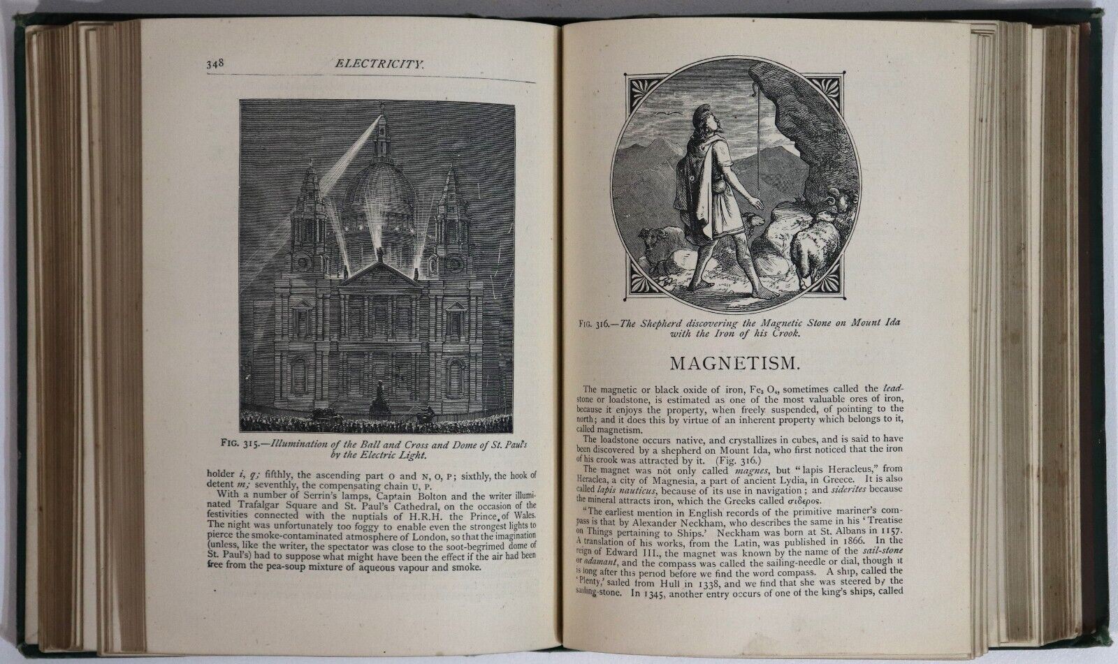 c1875 Cyclopaedic Science Simplified by J.H. Pepper Antiquarian Science Book