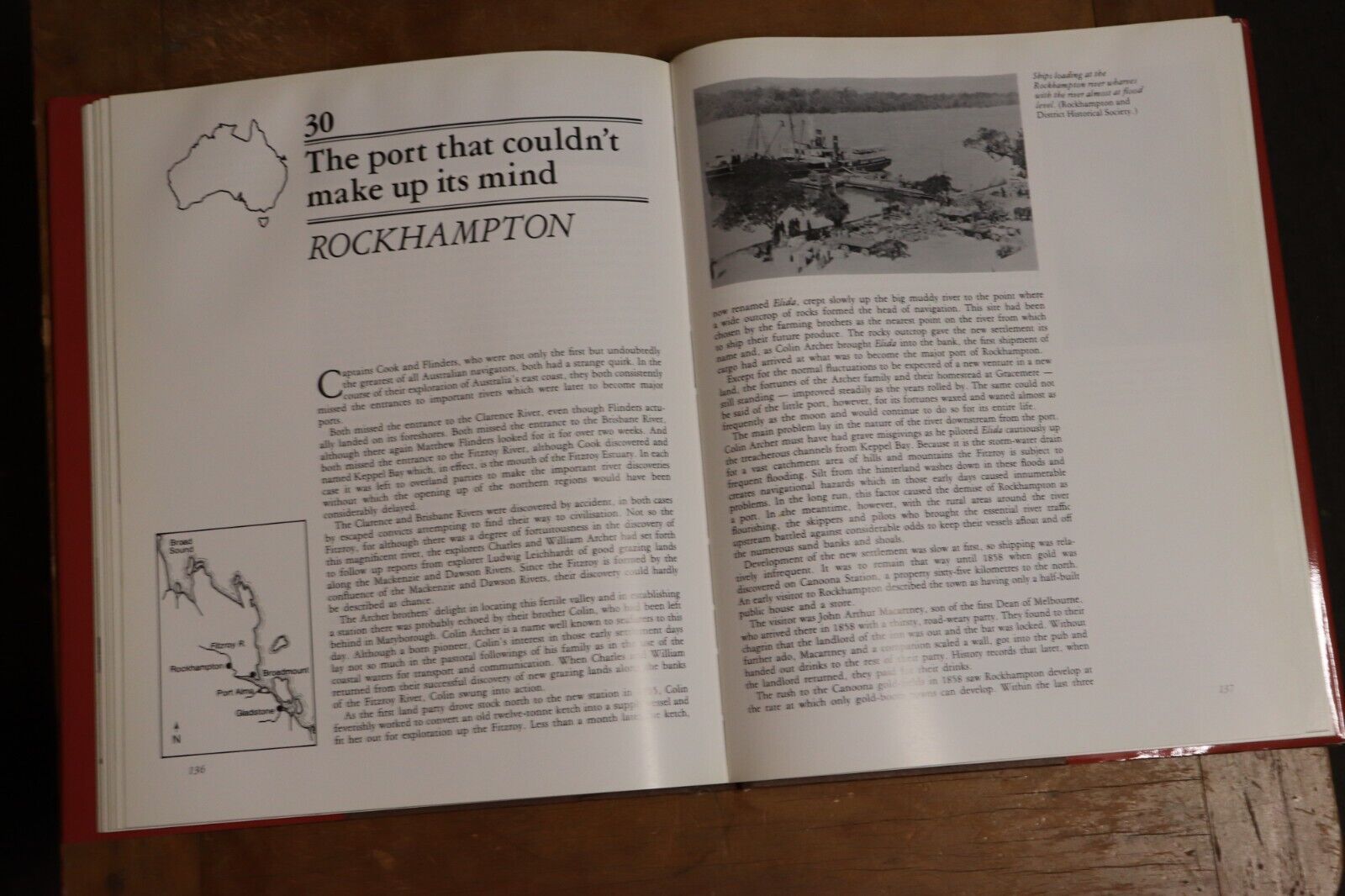 1984 Ghost Ports of Australia 1st Edition Australian Maritime History Book